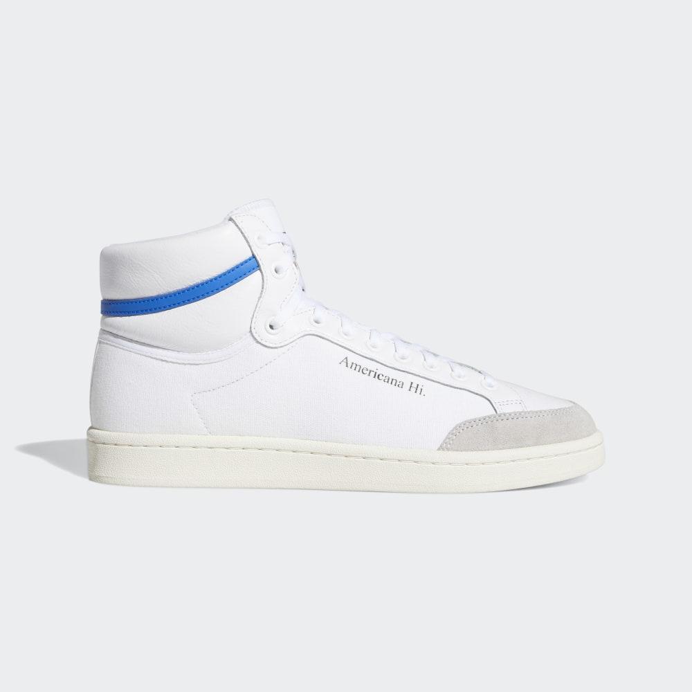 Adidas Men's Americana Hi Originals Shoes White/Blue/Black Ireland EG5522